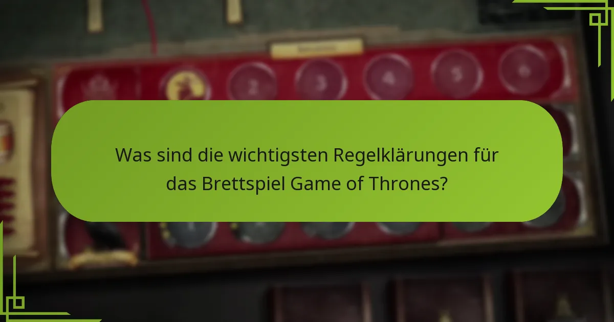 Wie ist ein Zug im Brettspiel Game of Thrones strukturiert?