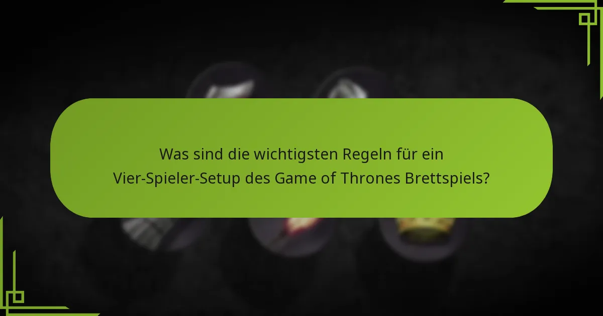 Wie beeinflussen Territoriumsänderungen das Gameplay in einem Vier-Spieler-Szenario?