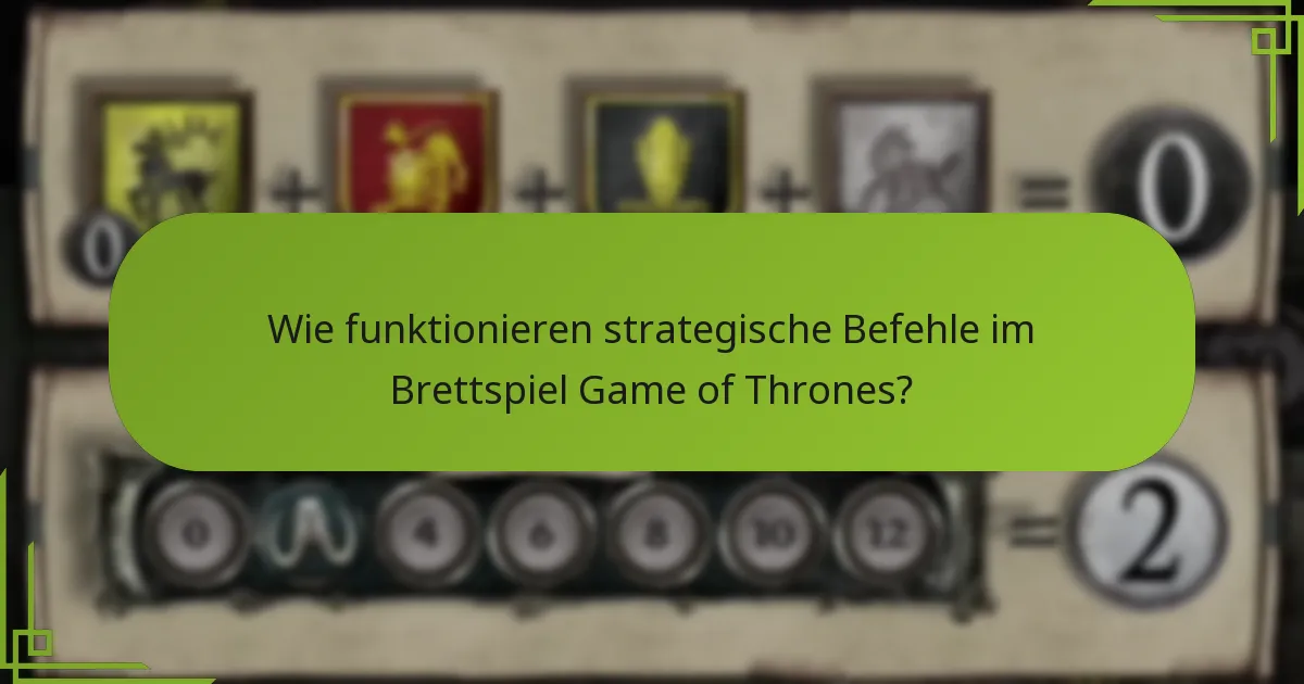 Wie vergleichen sich strategische Befehle mit Bewegungsbefehlen?